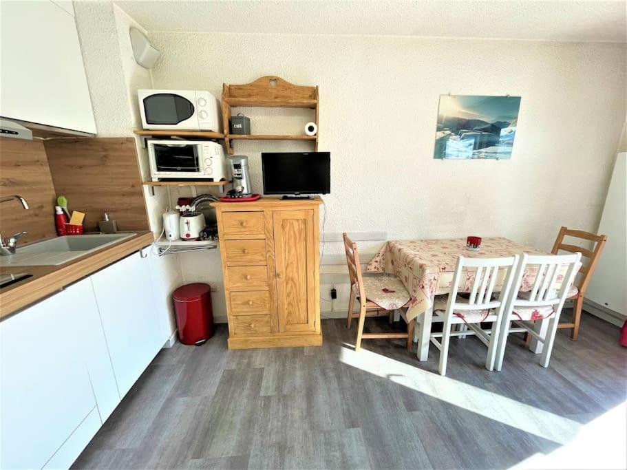 Charmant Studio + Jardin Vue Pistes Et Local Velo Праз-сюр-Арли Екстериор снимка